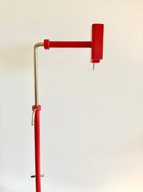Complete Poppy-Red Color Workstand